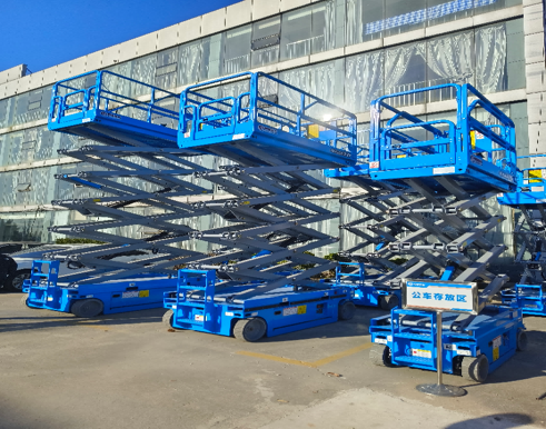 Self-propelled aerial work platform